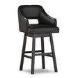  Signature Design by Ashley Tallenger D380-930 Tall Upholstered Swivel Barstool IMAGE 1