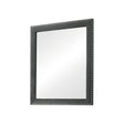 Coaster Furniture Melody 223384 Upholstered Dresser Mirror - Grey IMAGE 1