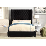  Furniture of America Mirabelle Queen Upholstered Panel Bed CM7679BK-Q-VN IMAGE 5