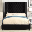  Furniture of America Mirabelle King Upholstered Panel Bed CM7679BK-EK-VN IMAGE 1