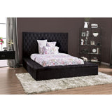  Furniture of America Davida King Upholstered Platform Bed with Storage CM7897BK-EK-BED IMAGE 2