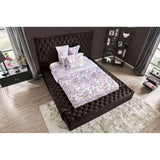  Furniture of America Davida King Upholstered Platform Bed with Storage CM7897BK-EK-BED IMAGE 3