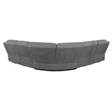  Coaster Furniture Bahrain 609540 6 pc Reclining Sectional IMAGE 3