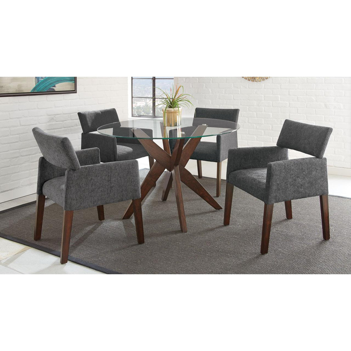  Steve Silver Furniture Amalie AL4848 Dining Table IMAGE 3