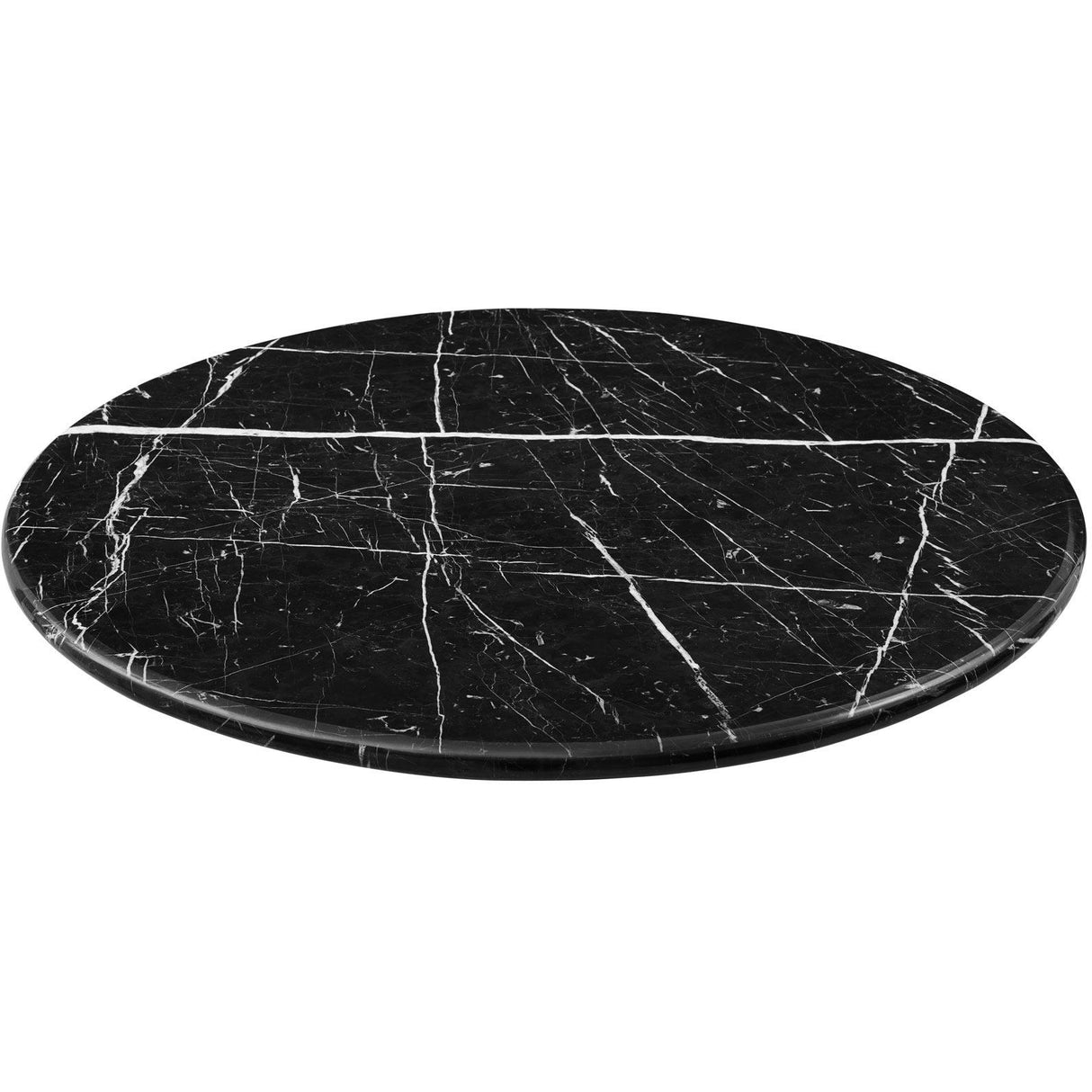  Steve Silver Furniture Colfax CF450KDBMT Round Dining Table - Black IMAGE 2