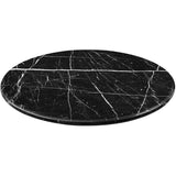  Steve Silver Furniture Colfax CF450KDBMT Round Dining Table - Black IMAGE 2