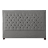  Steve Silver Furniture Isadora ID890KBEDG King Platform Bed - Gray IMAGE 3