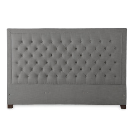  Steve Silver Furniture Isadora ID890KBEDG King Platform Bed - Gray IMAGE 3