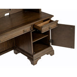  Coaster Furniture Hartshill 881282 66-inch 5-Drawer Credenza Office Desk - Burnish Oak IMAGE 14