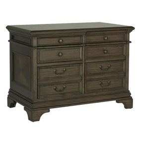  Coaster Furniture Hartshill 881284 5-Drawer Home Office File Cabinet - Burnished Oak IMAGE 1