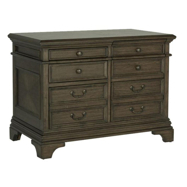  Coaster Furniture Hartshill 881284 5-Drawer Home Office File Cabinet - Burnished Oak IMAGE 1