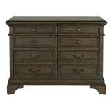  Coaster Furniture Hartshill 881284 5-Drawer Home Office File Cabinet - Burnished Oak IMAGE 2