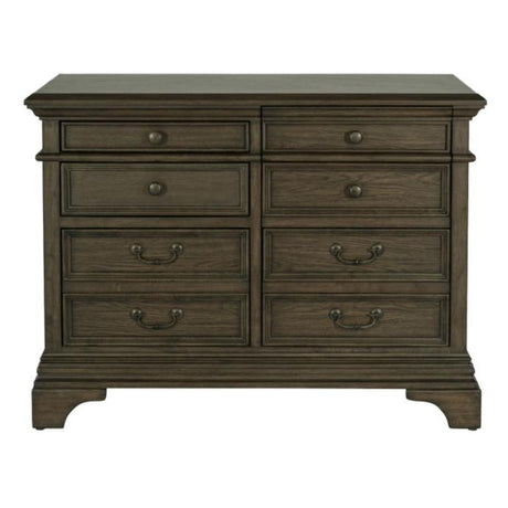  Coaster Furniture Hartshill 881284 5-Drawer Home Office File Cabinet - Burnished Oak IMAGE 2
