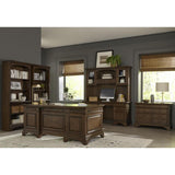  Coaster Furniture Hartshill 881284 5-Drawer Home Office File Cabinet - Burnished Oak IMAGE 7