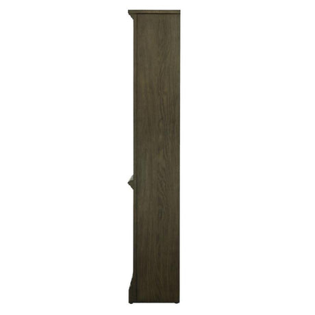  Coaster Furniture Hartshill 881285 78-inch 5-shelf Bookcase - Burnished Oak IMAGE 3