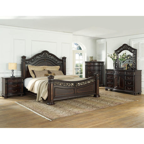  Steve Silver Furniture Monte Carlo RE163SS-DRMR Dresser and Mirror Set IMAGE 6