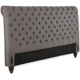  Steve Silver Furniture Swanson SS100KBEDG King Platform Bed - Gray IMAGE 4