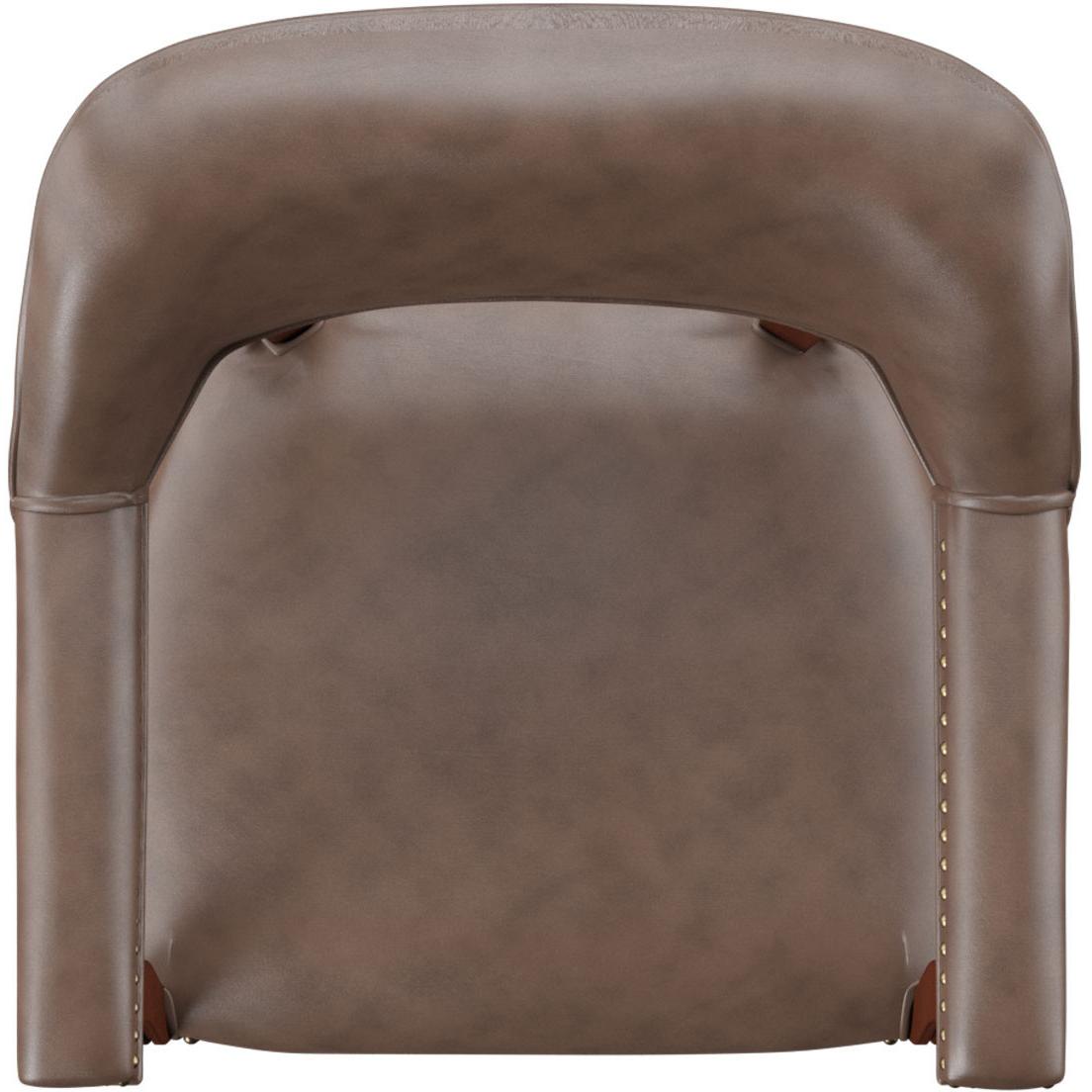  Steve Silver Furniture Tournament TU500A Arm Chair w/Casters - Brown IMAGE 5