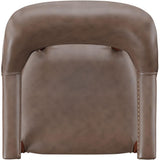  Steve Silver Furniture Tournament TU500A Arm Chair w/Casters - Brown IMAGE 5