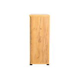  Coaster Furniture Bristol 951107 6-shelf Engineered Wood Shoe Cabinet - Golden Oak IMAGE 2