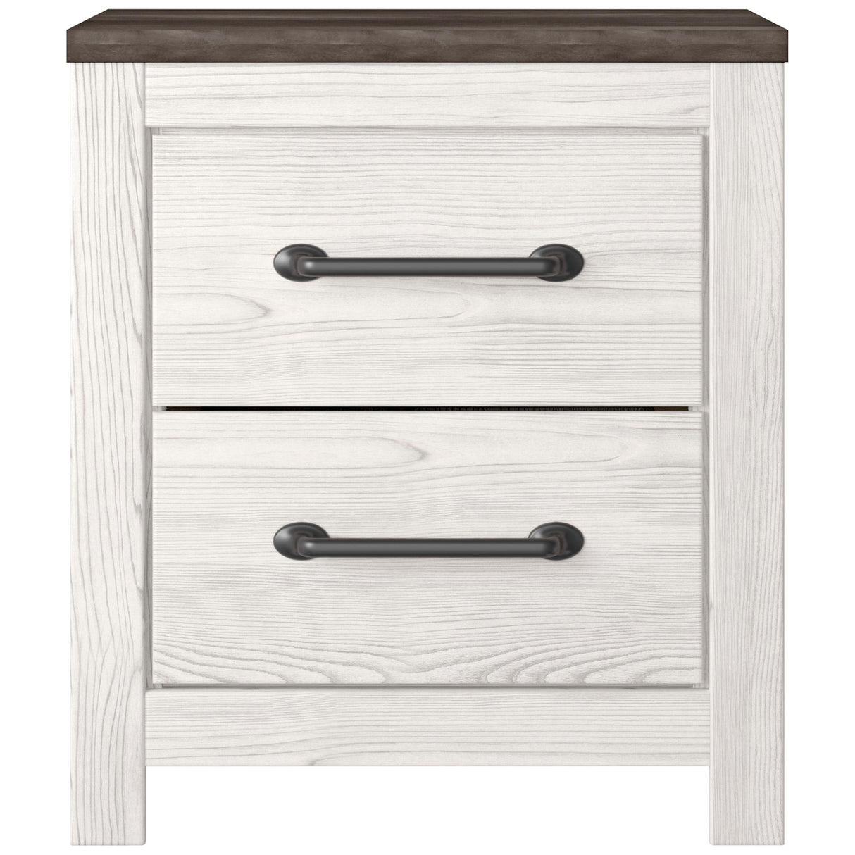  Signature Design by Ashley Gerridan B1190-92 Two Drawer Night Stand IMAGE 2
