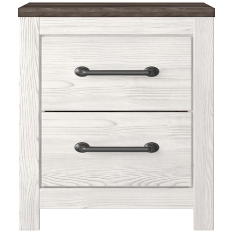  Signature Design by Ashley Gerridan B1190-92 Two Drawer Night Stand IMAGE 2