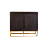  Coaster Furniture Zara 953447 2-door 40" Wood Accent Storage Cabinet - Black Walnut IMAGE 2
