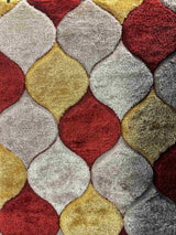 4D SHAGGY Rug Design 6488