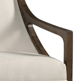  Elements International Hopkins UHK525101E Accent Chair - Natural/Espresso IMAGE 7