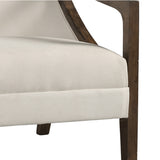  Elements International Hopkins UHK525101E Accent Chair - Natural/Espresso IMAGE 8
