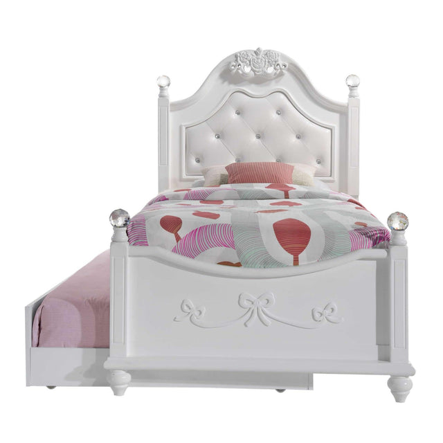  Elements International Alana AN700TTB Twin Platform Bed w/ Storage Trundle IMAGE 1