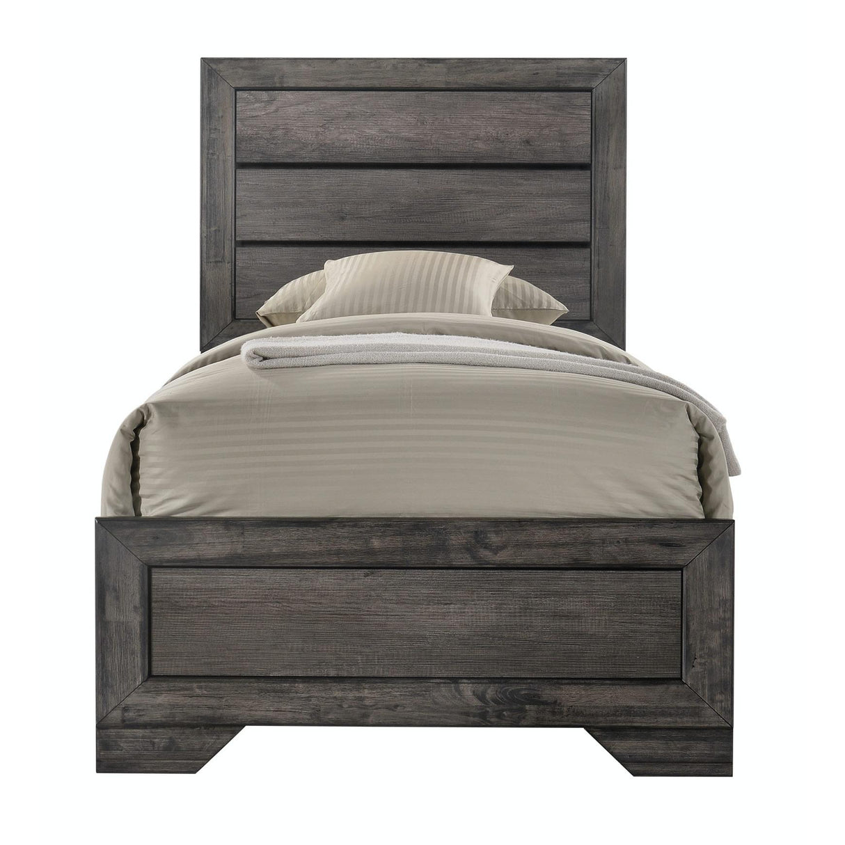  Elements International Nathan NH100TB Youth Twin Panel Bed IMAGE 1