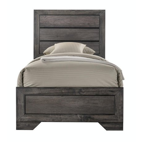  Elements International Nathan NH100TB Youth Twin Panel Bed IMAGE 1