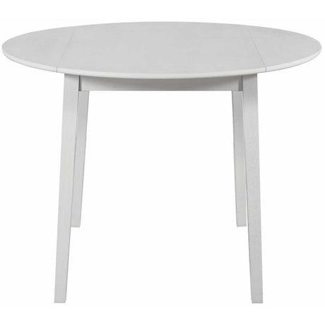  Steve Silver Furniture Naples NA500TW Drop-Leaf Dining Table IMAGE 2