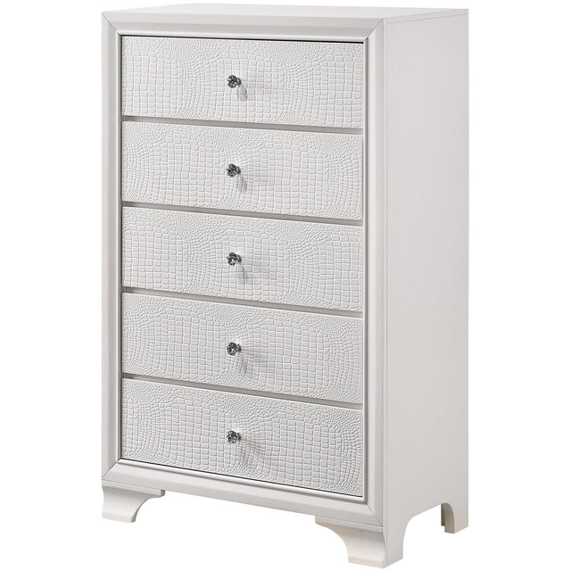  Crown Mark Lyssa B4310-4 Chest - Frost IMAGE 1