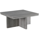  Elements International Uster CTUT100OT Coffee Table with 4 Stools IMAGE 2