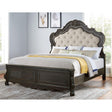  Steve Silver Furniture Rhapsody RH900 King Panel Bed - Molasses IMAGE 1