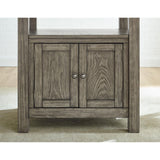  Steve Silver Furniture Grayson GS640 60-inch White Marble Counter Storage Table IMAGE 4