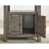  Steve Silver Furniture Grayson GS640 60-inch White Marble Counter Storage Table IMAGE 5