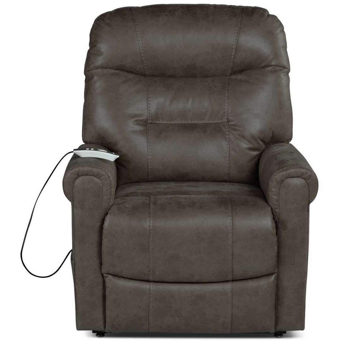  Steve Silver Furniture Ottawa TT850CW Power Lift Chair with Heat and Massage - Walnut IMAGE 1
