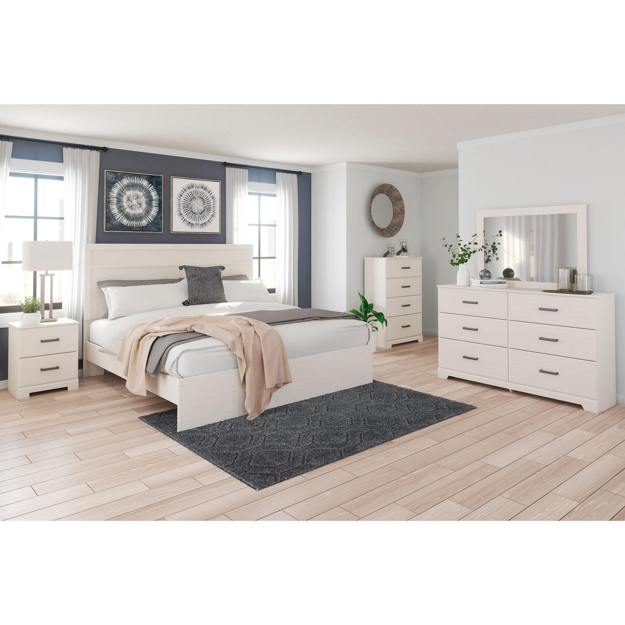  Signature Design by Ashley Stelsie B2588-92 Two Drawer Night Stand IMAGE 7