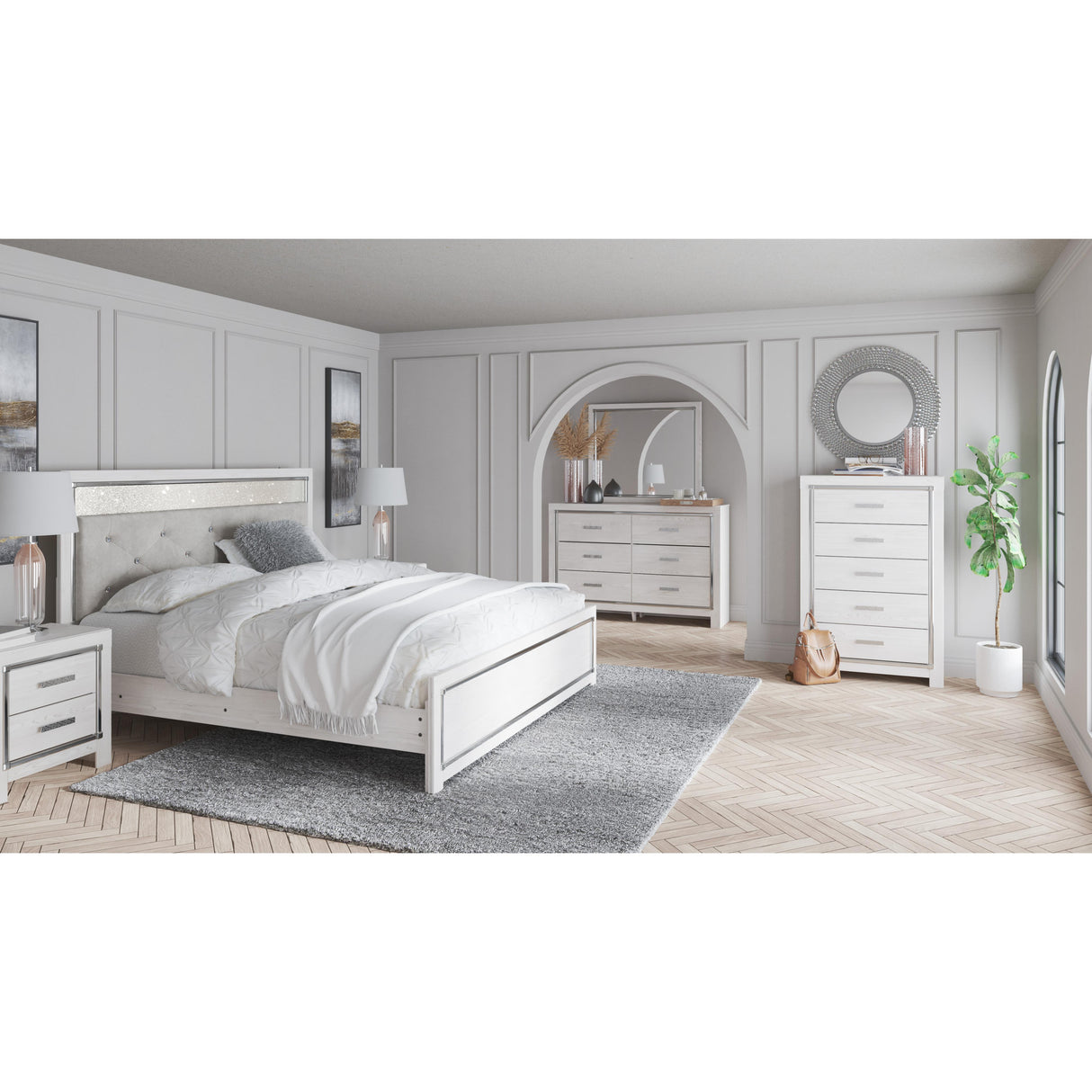  Signature Design by Ashley Altyra B2640-92 Two Drawer Night Stand IMAGE 10