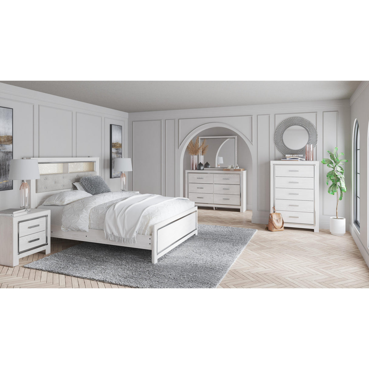 Signature Design by Ashley Altyra B2640-92 Two Drawer Night Stand IMAGE 12