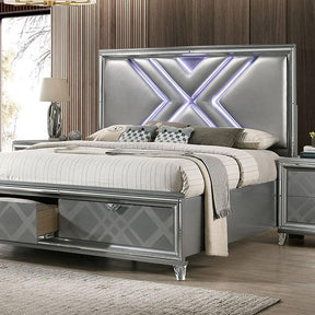  Furniture of America Emmeline FOA7147Q Queen Bed IMAGE 1