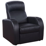  Coaster Furniture Cyrus 600001-S3B 3 pc Home Theater Seating IMAGE 1