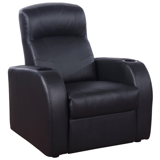  Coaster Furniture Cyrus 600001-S3B 3 pc Home Theater Seating IMAGE 1