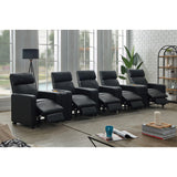  Coaster Furniture Toohey 600181-S5B 7 pc Home Theater Seating IMAGE 2