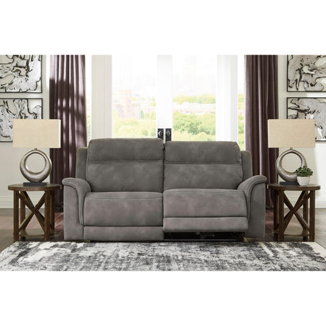  Signature Design by Ashley Next-Gen Durapella 5930147 2 Seat Power Reclining Sofa Adjustable Headrest IMAGE 6