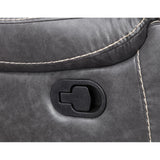  Steve Silver Furniture Keily KE800CLG Glider Reclining Loveseat - Dove Grey IMAGE 8
