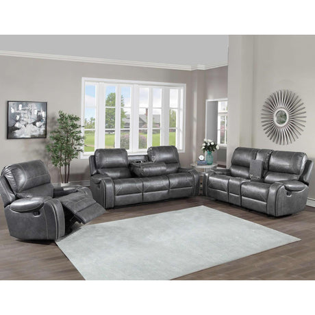  Steve Silver Furniture Keily KE800CG Swivel Glider Recliner - Dove Grey IMAGE 10